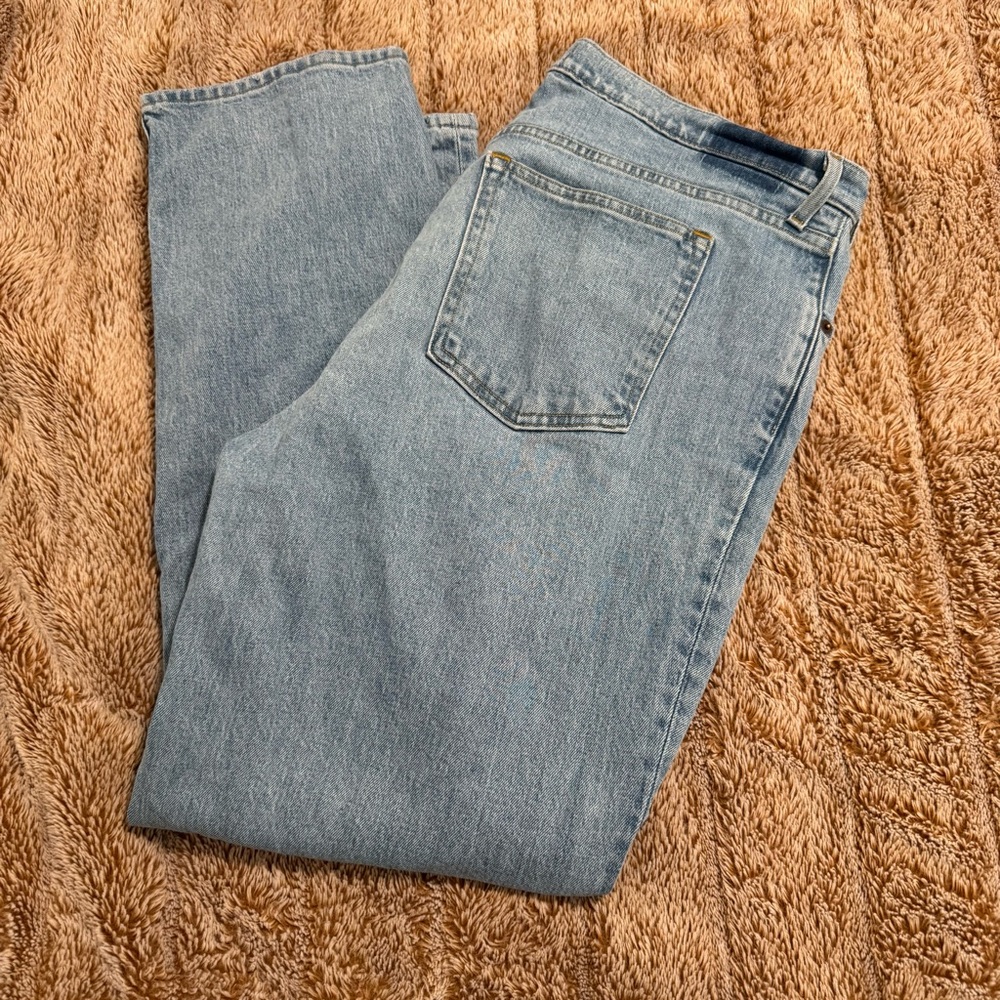 Abercrombie & Fitch The 90s Straight Ultra High Rise SIZE 34/18R
